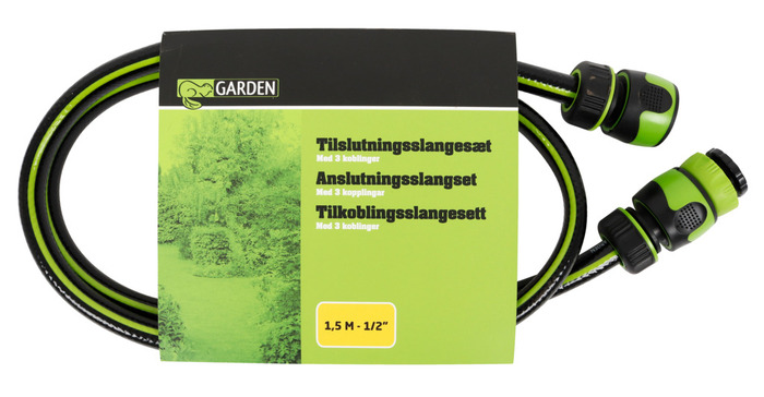Anslutningsslangset Slangvagn 1,5 m 1/2" Garden